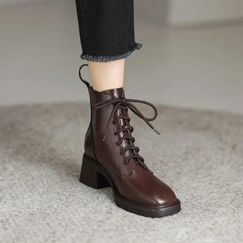 Valenza™| Jovinna Square Ankle Boots