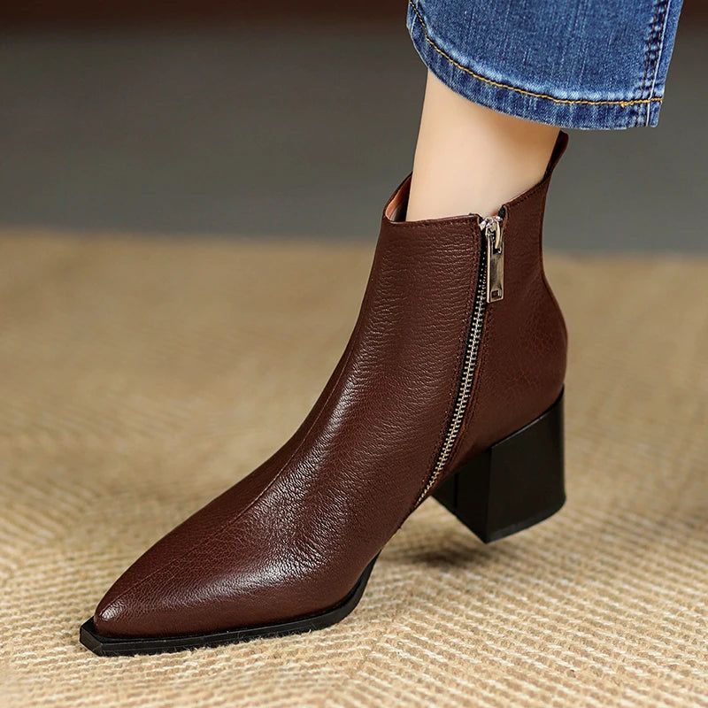 Valenza™| Veyora Leather Boots